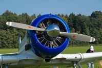 Ein Sternmotor Pratt&Whitney "Wasp" R-1340 AN-1, Startleistung 600PS
